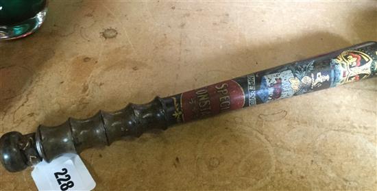 Painted truncheon 1914-1919